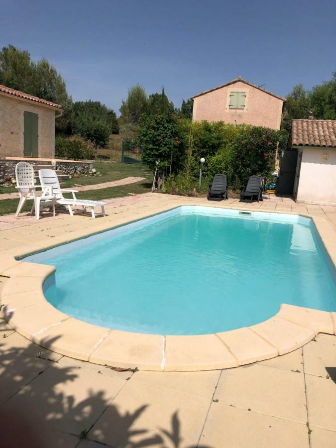Gite Au Soleil Euzet Exteriör bild